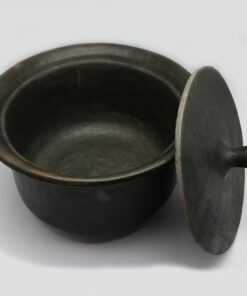 Buy Designer Hand Made Cooking Pot-Black Pottery