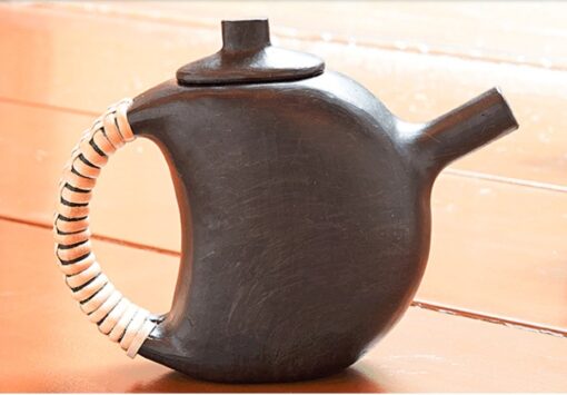 Buy online Premium Black Tea Pot-Black Pottery