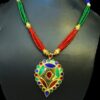 Ethnic Dugdugi Minakari Necklace