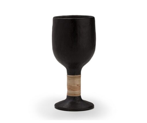 Buy Designer Black Stone Premium longipi Glass