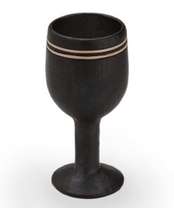 Buy Designer Wine Glass-Black Pottery