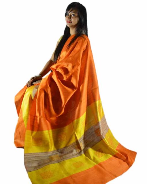 Ghisa Silk Mekhela Sador