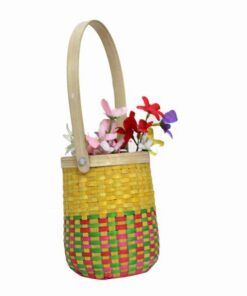 Bamboo Flower Basket