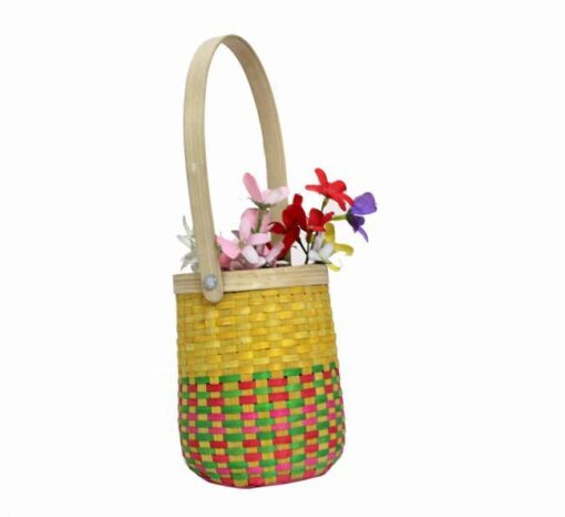 Bamboo Flower Basket
