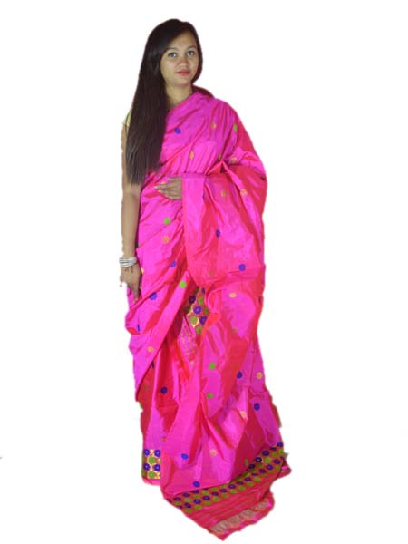 assamese silk mekhela sador