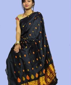 muga silk mekhela chadar