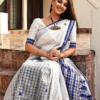 Handwoven Noni Cotton Mekhela Chador-Genuine Handloom